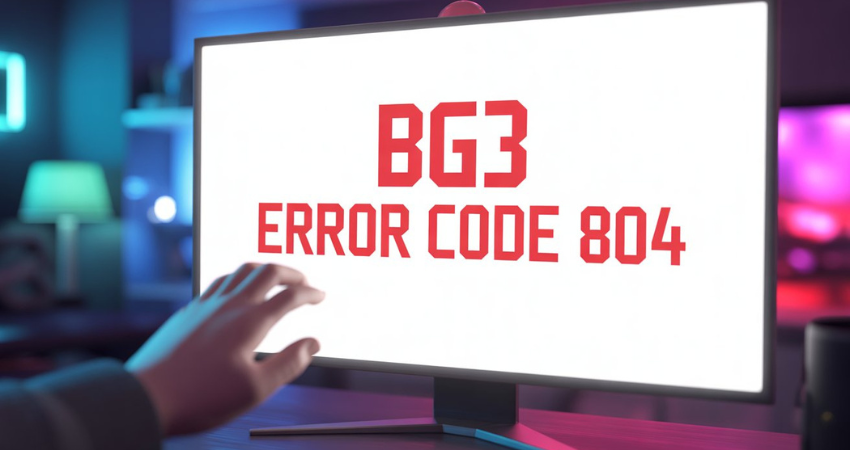 bg3 error code 804