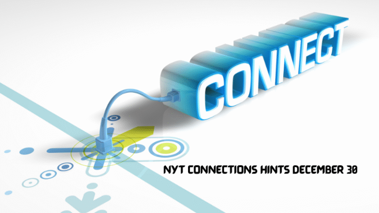 nyt connections hints december 30
